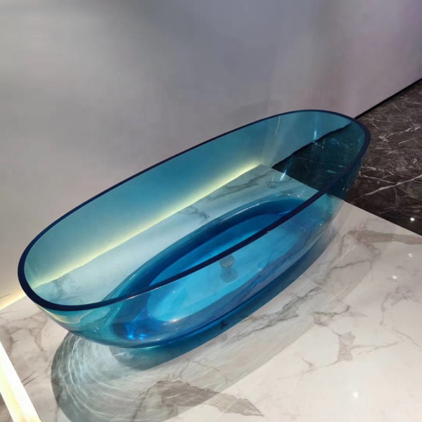 Bồn tắm nghệ thuật màu xanh da trời Miken MK045BLU (Đặt hàng 15-20 ngày)