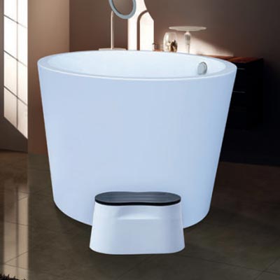 Bồn tắm nghệ thuật Miken 5009 (1400x1400x600 mm) - Image 4