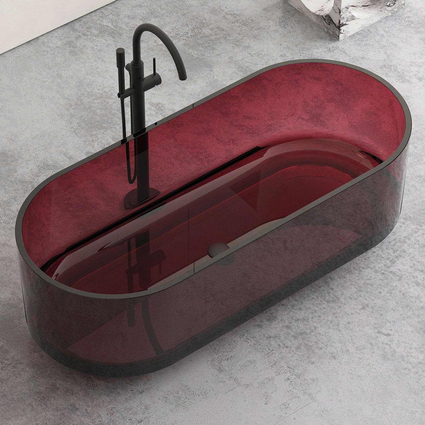 Bồn tắm nghệ thuật Miken 5049 (1350x1350x580mm) - Image 6