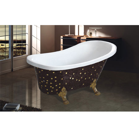 Bồn tắm nghệ thuật Miken 5070 (1400/1500/1600/1700/1800x800x750mm) - Image 6