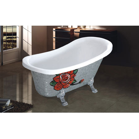 Bồn tắm nghệ thuật Miken 572 (800x550x580 mm) - Image 5