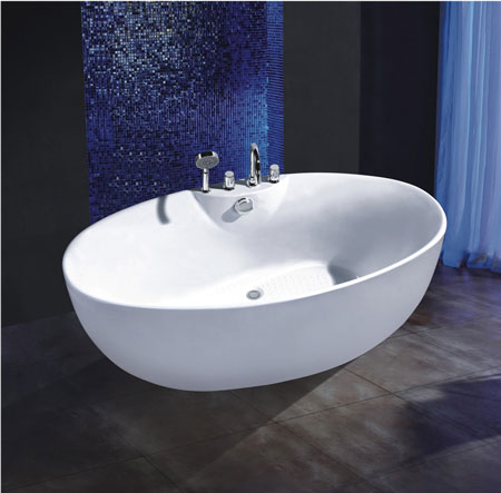 Bồn tắm nghệ thuật Miken 928 (1000x1000x660mm) - Image 3