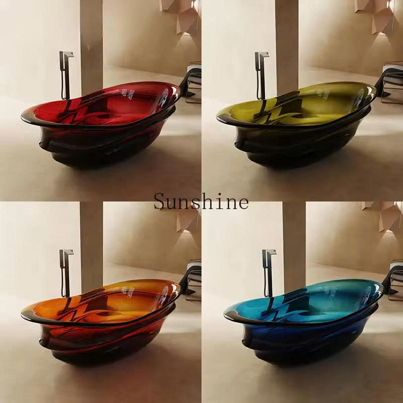Bồn tắm nghệ thuật xanh nước biển Miken 5042BL (1600x860x750mm - Đặt hàng 15-20 ngày) - Image 6