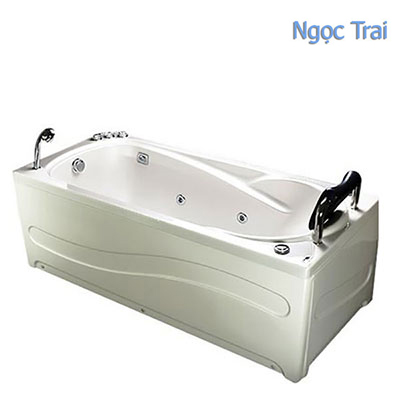 Bồn tắm ngọc trai 1 lớp Acrylic Micio PM-190D (1920x900x620) - Image 5