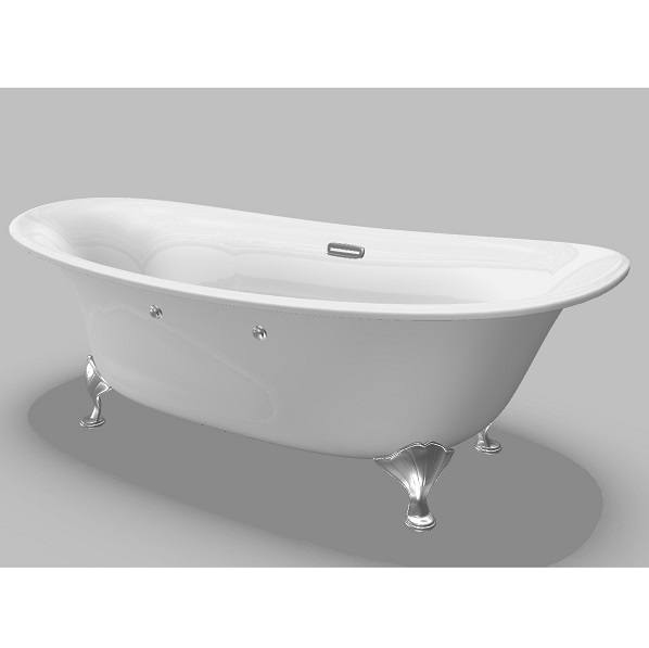 Bồn tắm Toto PAY1510V#W/TVBF411 (1500x750x558) - Image 3