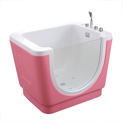 Bồn tắm trẻ em massage màu xanh MIKEN T-5210BL (1200x800x800 mm) - Image 4