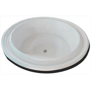 Bồn tắm xây đặt góc Amazon TP-6046 (Bồn ngâm-1695x1175x470mm) - Image 4