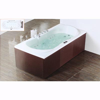 Bồn tắm xây massage Daelim W-5019 (2230x1250x520) - Image 5