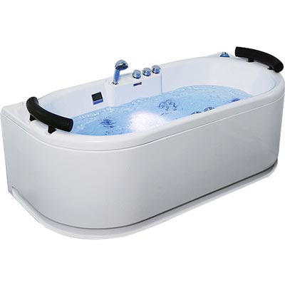 Bồn tắm xây massage Fantiny M-180BS (Có chân-Không yếm-1800x850x450mm) - Image 4