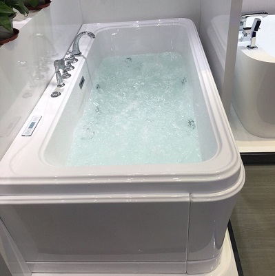 Bồn tắm xây massage nghệ thuật WK-B13 (Trắng acrylic) - Image 6