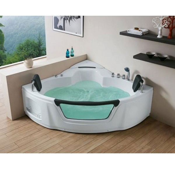 Bồn tắm xây massage sục khí đèn led đổi màu GEMY G9090 (Sục massage, Sục khí, đèn led-1900x1900x900mm) - Image 3