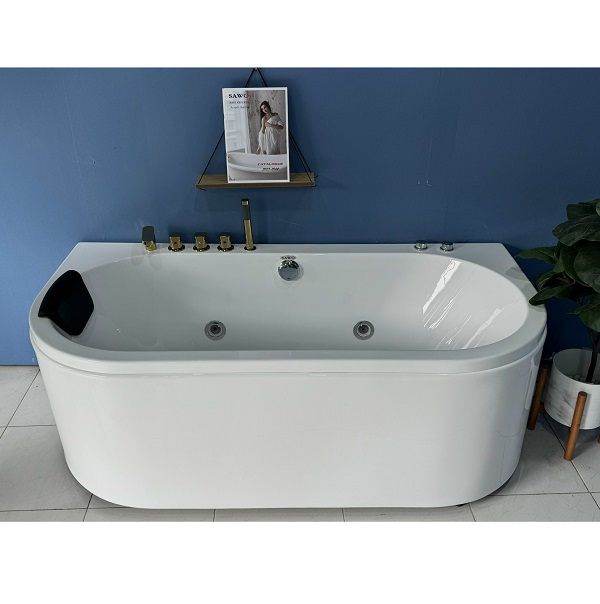 Bồn tắm xây SAWO SW4614 (Acrylic-1400x750x580mm) - Image 5