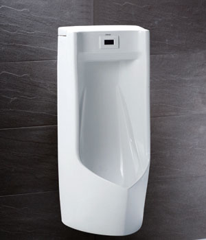 Bồn tiểu nam cảm ứng Caesar U0221-A657DC-PW (Đủ bộ -Pin) - Image 3