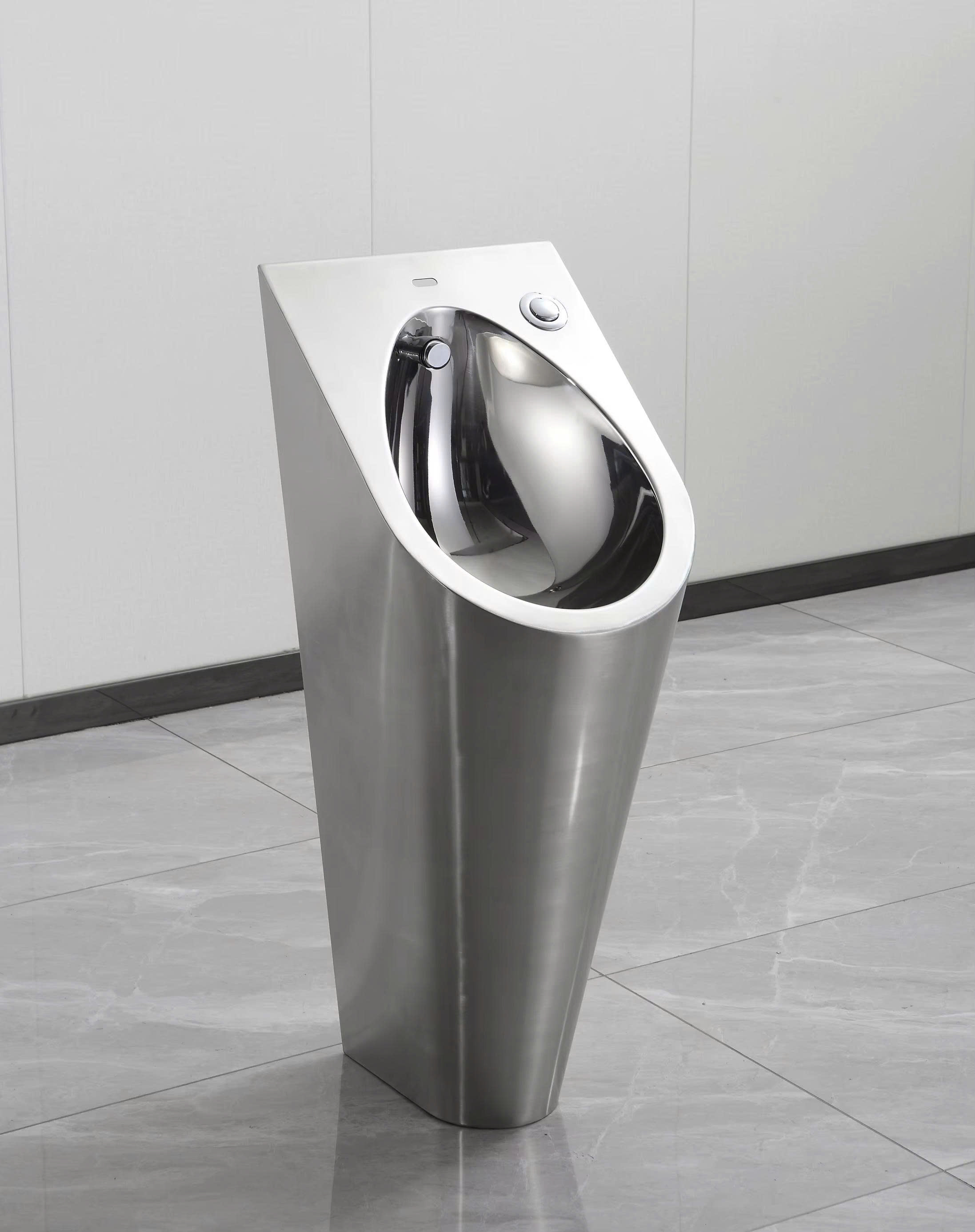 Bồn tiểu nam treo tường Inox 304 Miken KG-U309E - Image 5