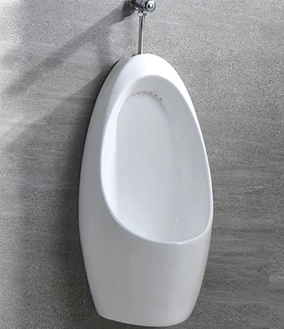 Bồn tiểu nam treo tường màu trắng Miken N-512W