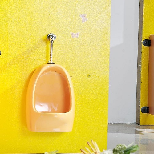 Bồn tiểu trẻ em màu xanh lá MKT-302G ( Đã bao gồm van nhấn tay) - Image 3
