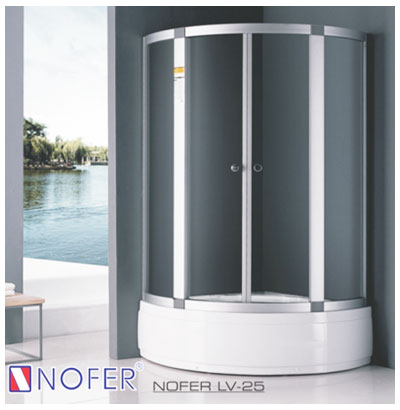 Cabin tắm Nofer LV-25 (Kính màu-1050x1050x2050mm)