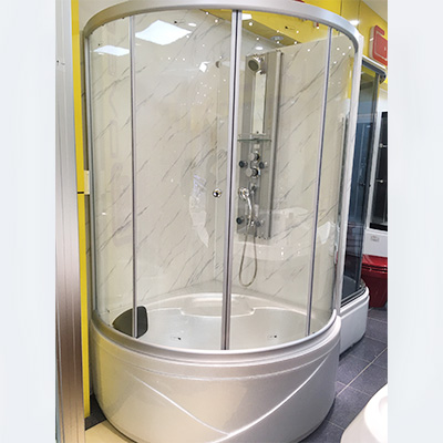 Cabin tắm vách kính GOVERN LV-92P (Đế cao -1150x1150x2050mm)