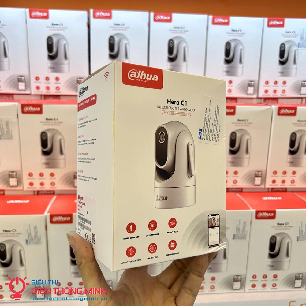 Camera DAHUA DH-H2C (Wifi 2MP, quay quét, loa mic đàm thoại) - 4