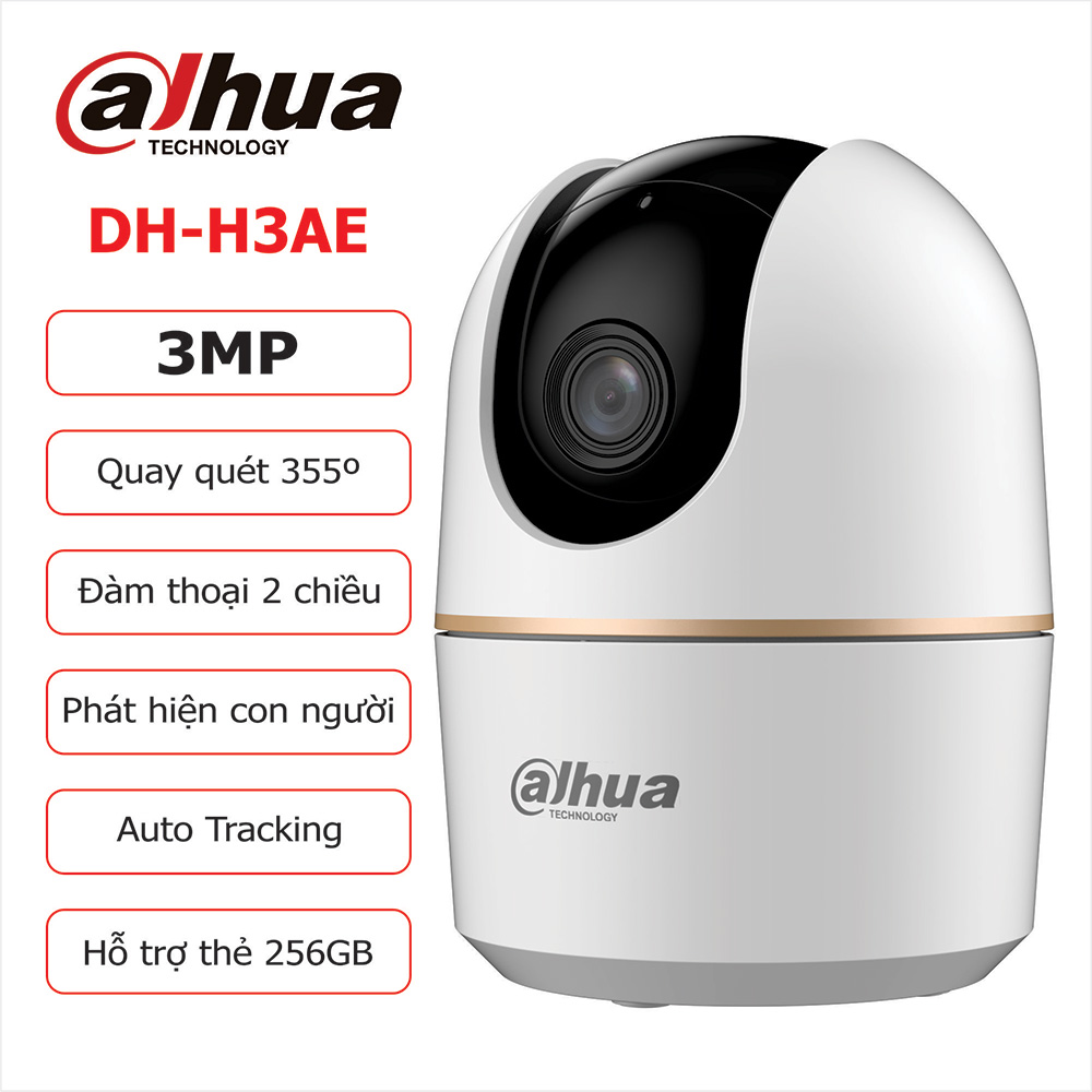 Camera DAHUA DH-H3AE (Wifi quay quét 3MP)