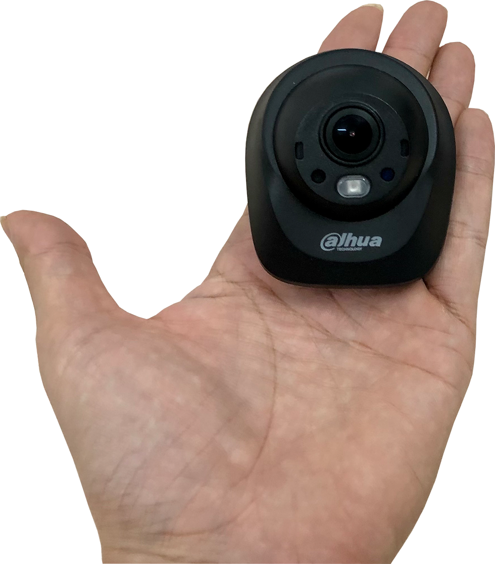 Camera DAHUA DH-HAC-HDW1200LP-S3 (mini 2MP, liền mic, góc siêu rộng)