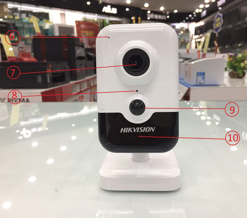 Camera Hikvision Wifi DS-2CD2423G0-IW (Cube 2MP, Loa mic) - 4