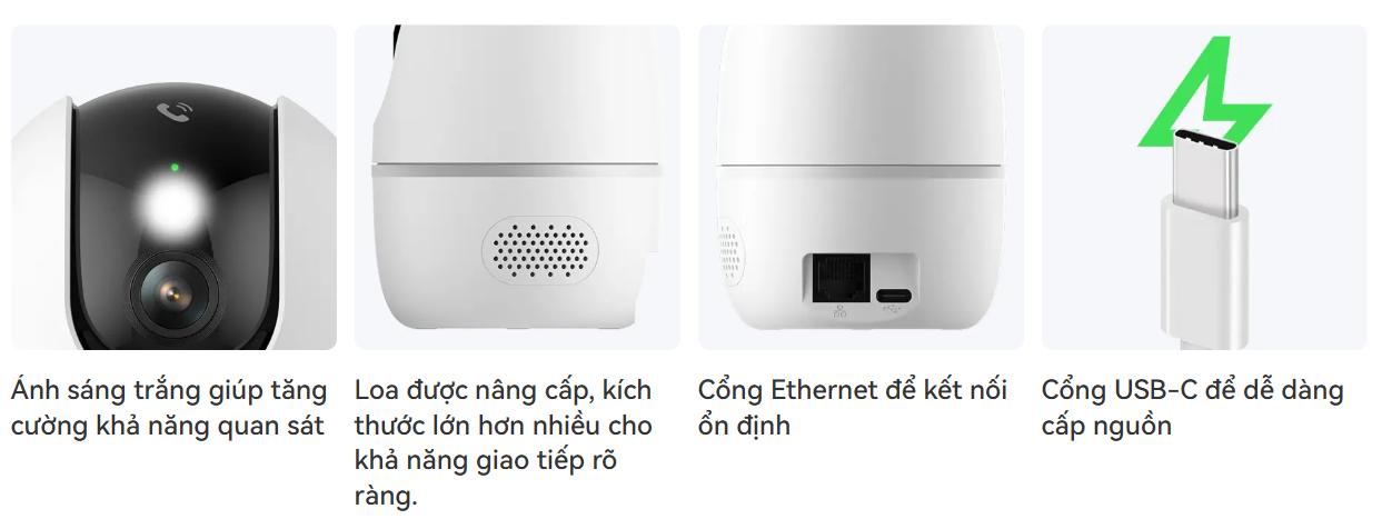 Camera IMOU IPC-A32P-PRO (Wifi quay quét 3MP, đêm có màu, nút gọi điện, loa to) - 4