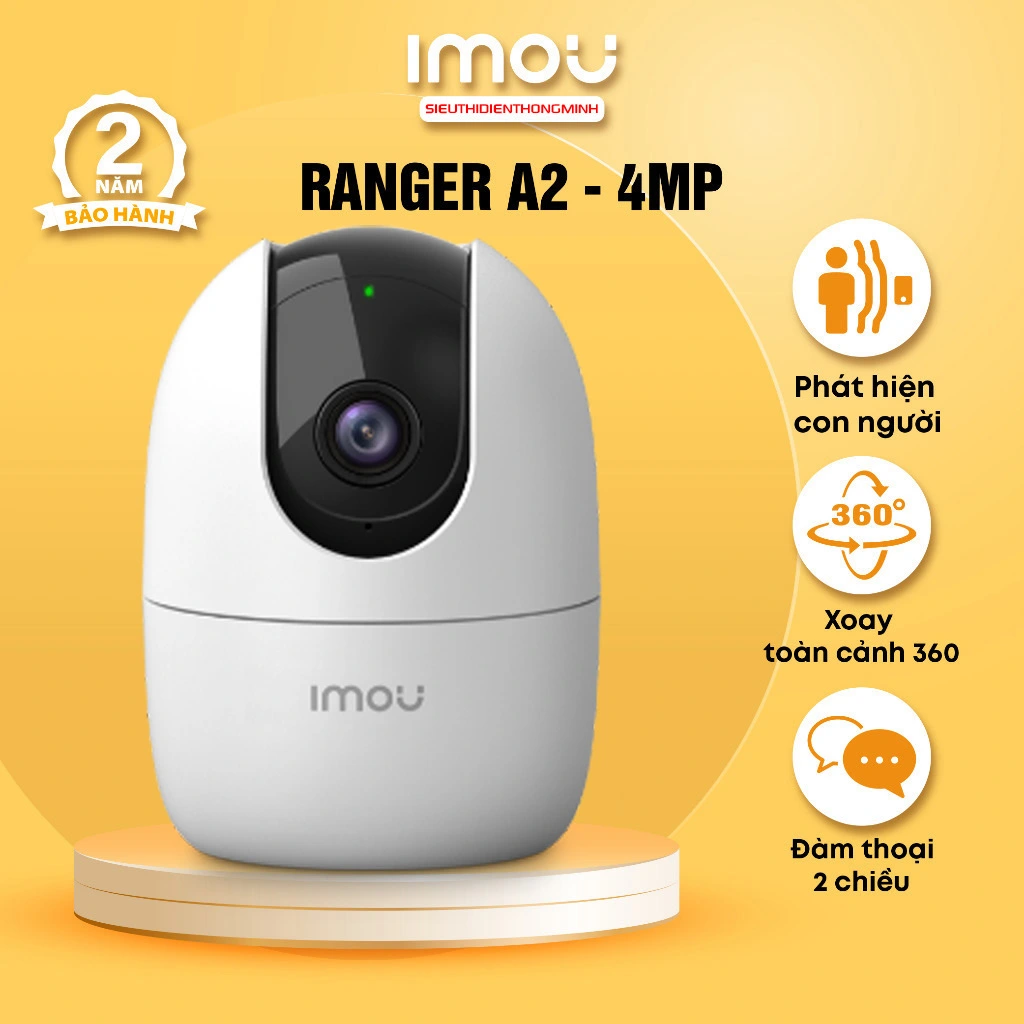 Camera IMOU IPC-A42P (Wifi quay quét 4MP)