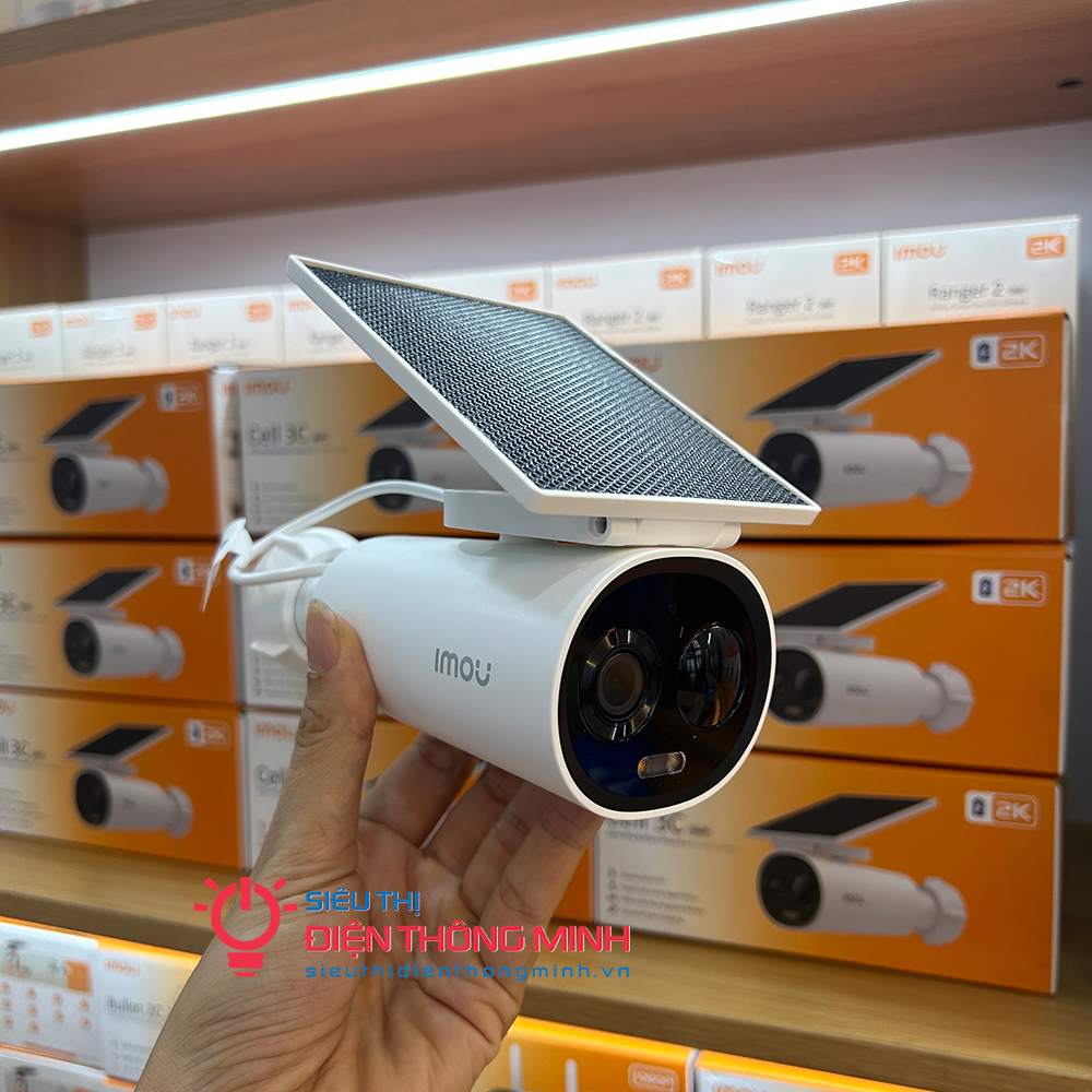 Camera IMOU IPC-K9DCP-3T0WE-V2 Cell 3C (Wifi 3MP PIN 5000 mAh kèm Solar) - 5