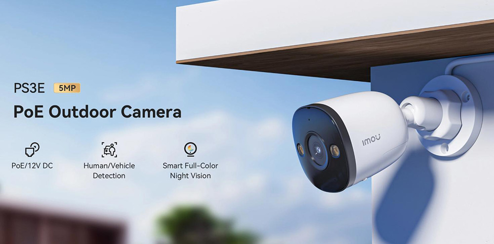 Camera IMOU IPC-PS3EP-5M0 (Thân 5MP, PoE, Loa Mic, góc rộng) - 3