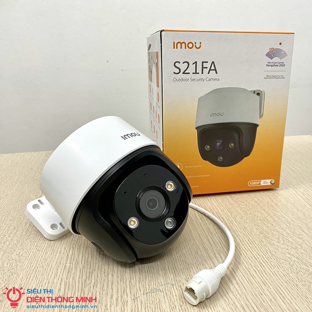 Camera IMOU IPC-S21FAP (Quay quét 2MP, có PoE, liền Mic) - 4