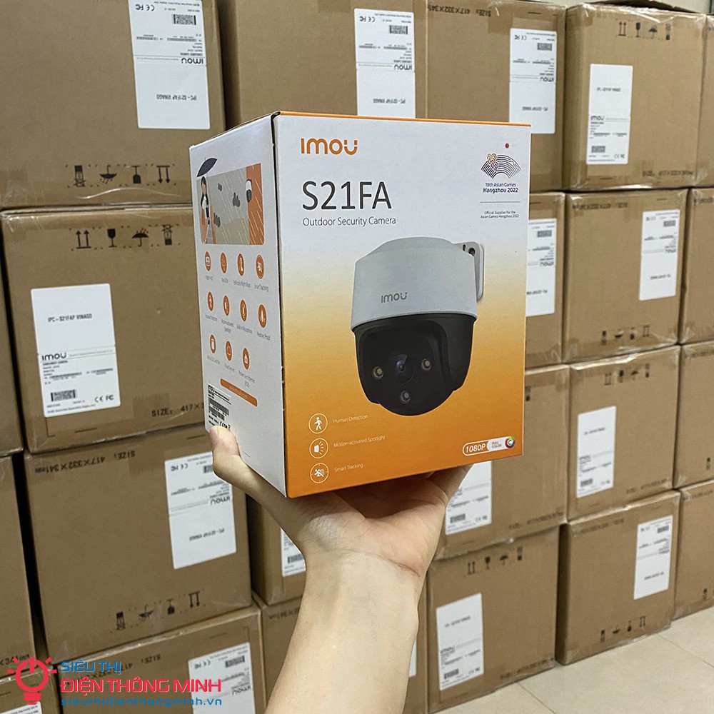 Camera IMOU IPC-S21FAP (Quay quét 2MP, có PoE, liền Mic) - 5