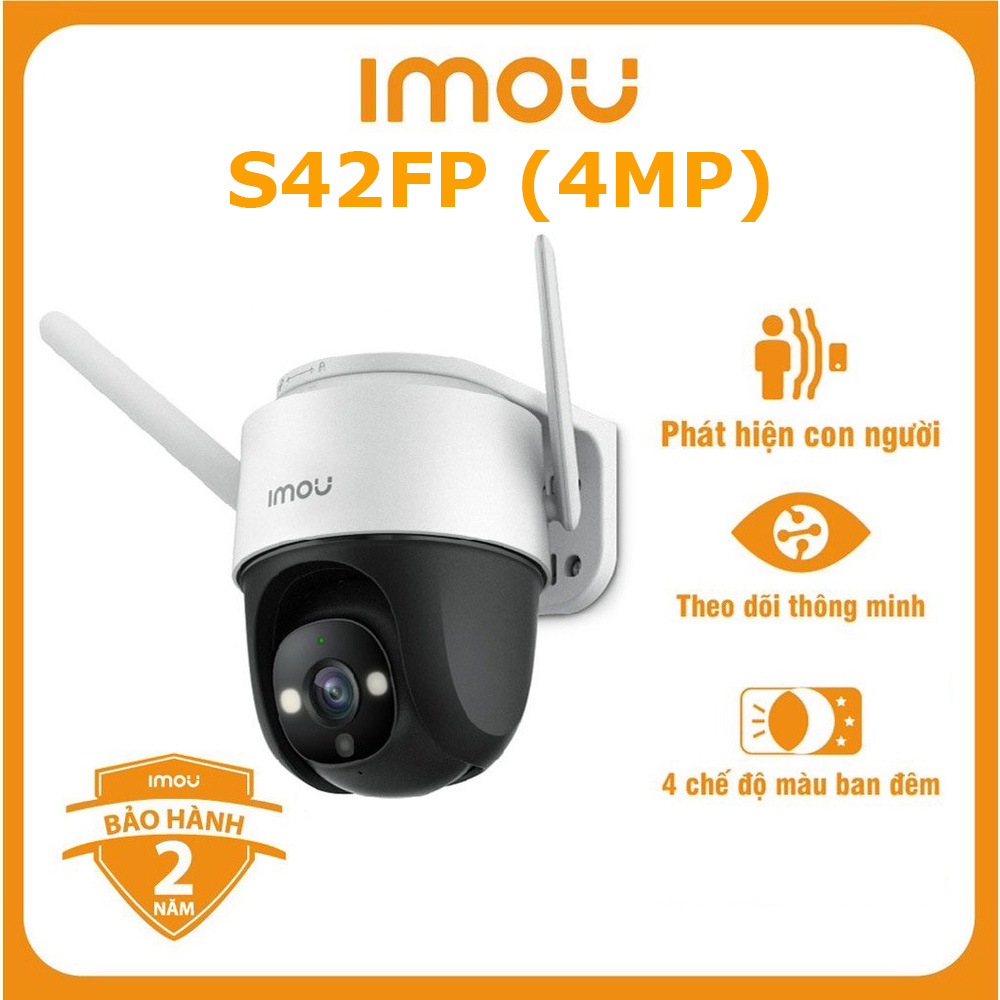 Camera IMOU IPC-S22FP (Wifi quay quét 2MP, báo động) - 2