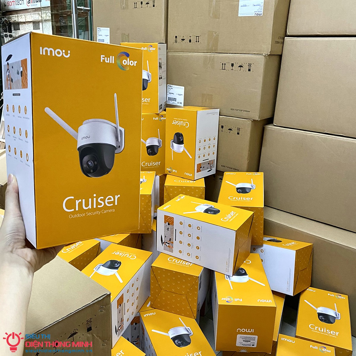 Camera IMOU IPC-S22FP (Wifi quay quét 2MP, báo động) - 4