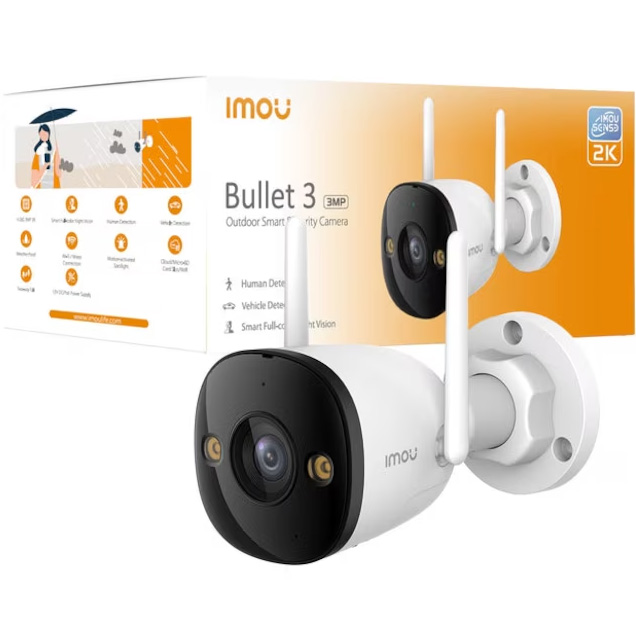 Camera IMOU IPC-S3EP-3M0WE (Wifi thân 3MP, loa mic, báo động) - 5