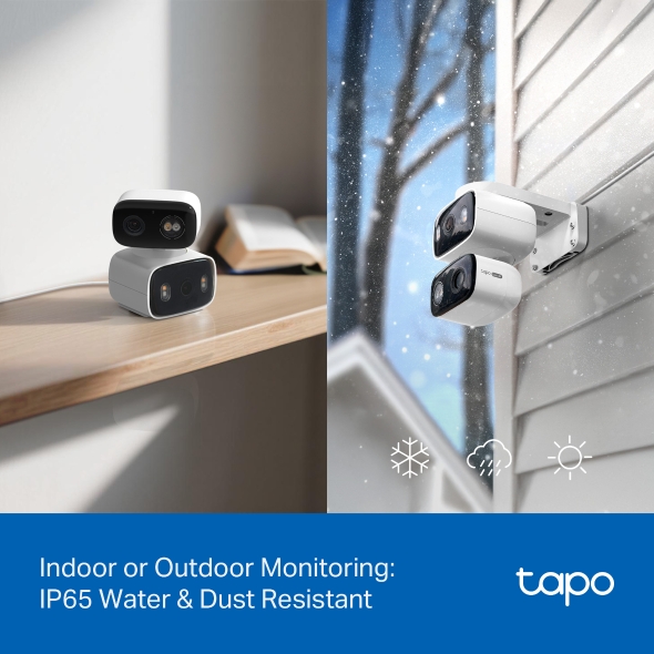 Camera TP-LINK Tapo C246D (Wifi quay quét 2 mắt x 3MP) - 4