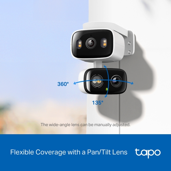 Camera TP-LINK Tapo C246D (Wifi quay quét 2 mắt x 3MP) - 5