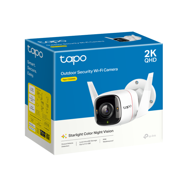 Camera TP-LINK Tapo C320WS (Wifi thân 4MP, Full Color) - 4