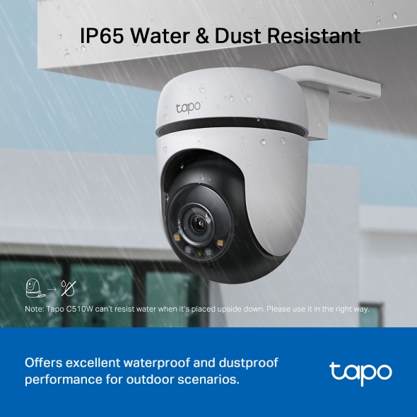 Camera TP-LINK Tapo C510W (Wifi quay quét ngoài trời 3MP) - 2