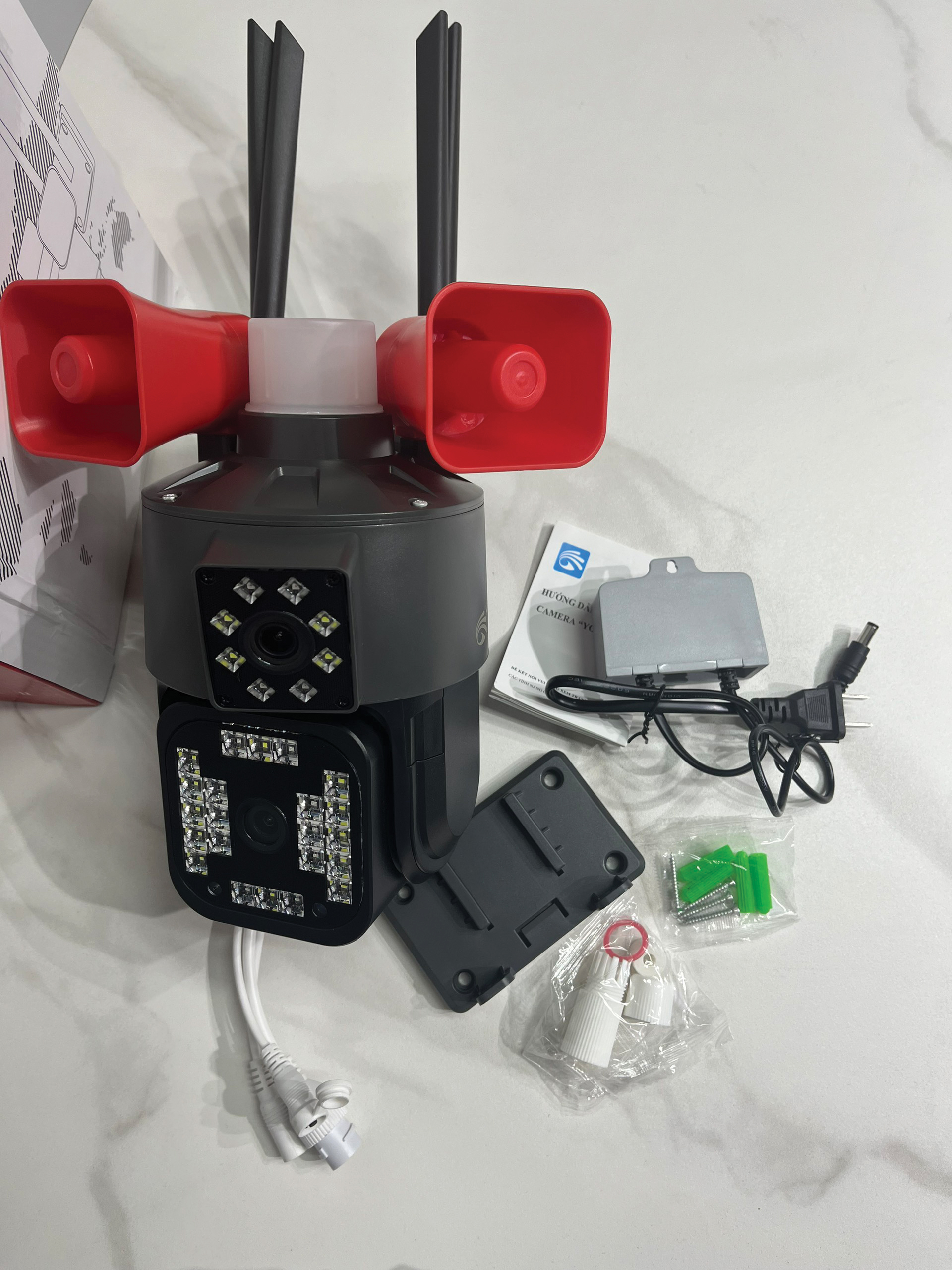 Camera Yoosee 2 Mắt Tích Hợp Báo Động Cao Cấp - Ảnh 3