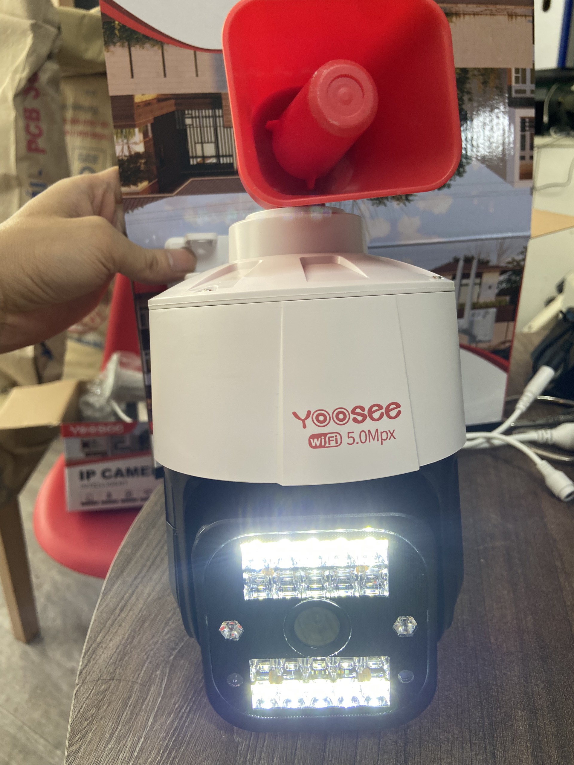Camera Yoosee Ngoài Trời 5Mp Báo Trộm Siêu Thông Minh - Ảnh 3