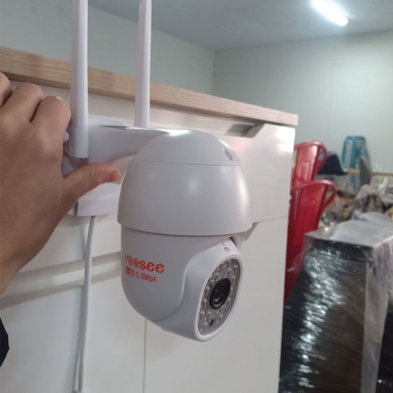 Camera Yoosee PTZ Mini Xoay 360 Ngoài Trời Siêu Nét 5Megapixel – Nhìn Đêm Có Màu - Ảnh 4