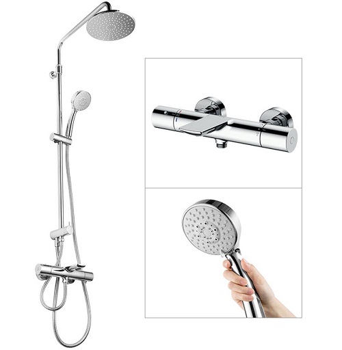 Cần sen cây tắm TOTO DM907CS (Cần kết hợp với tất cả củ sen thường) - Image 4
