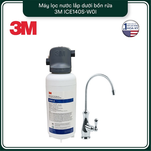 Cây Lọc Nước Nóng Lạnh 3M VN3-3V-BL (Tích Hợp Máy Lọc Nước 3M BREW120-MS) - Image 4
