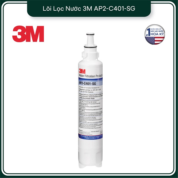 Cây Lọc Nước Nóng Lạnh 3M VN3-3V-WH (Tích Hợp Máy Lọc Nước 3M BREW120-MS) - Image 3