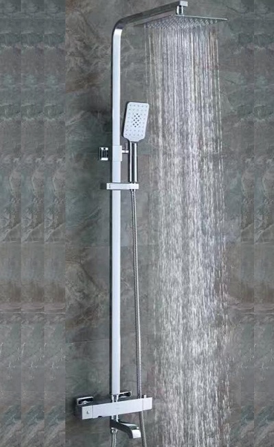 Cây sen tắm nóng lạnh inox 304 mờ SUS304-9526 - Image 5