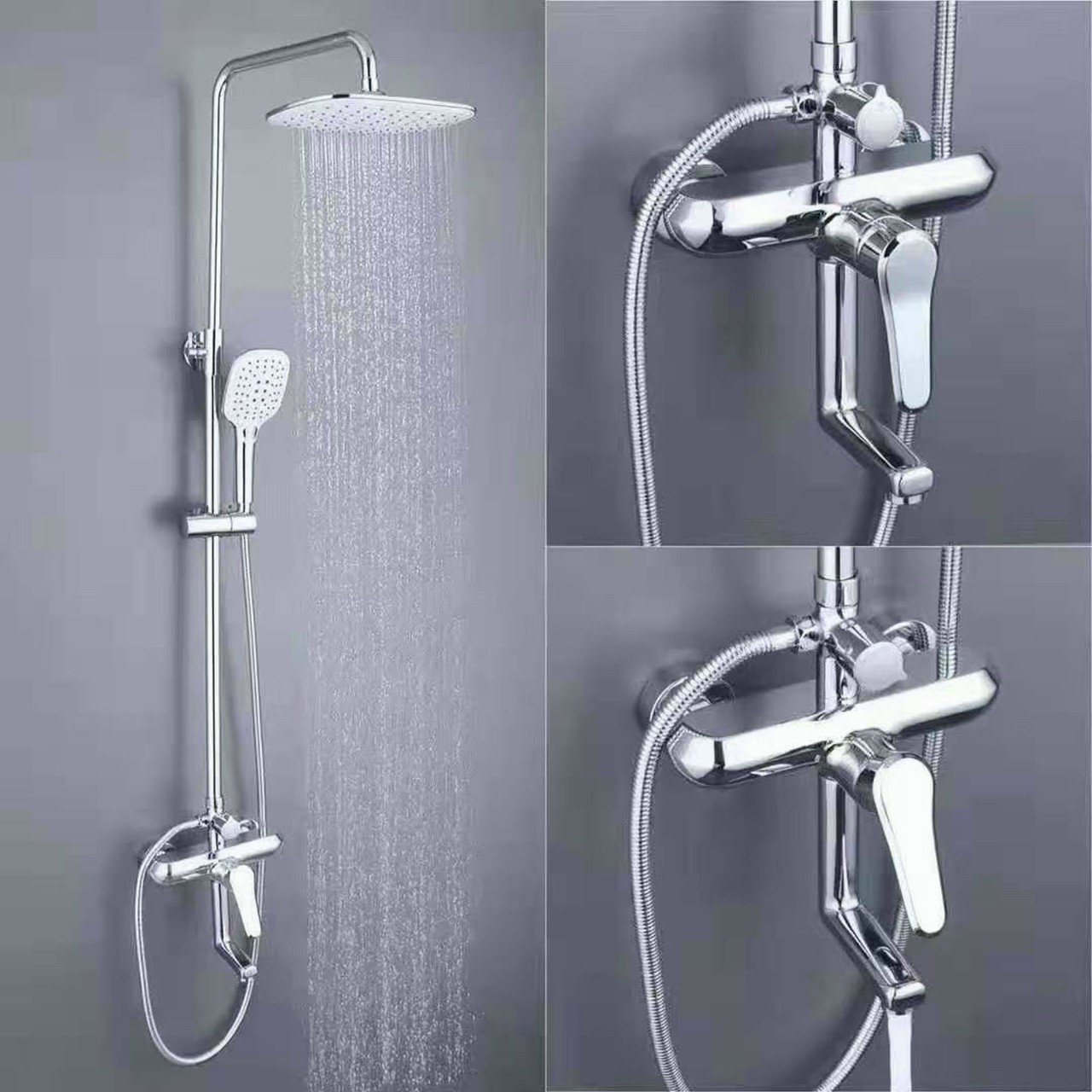 Cây sen tắm nóng lạnh vuông nhiệt độ Cleanmax 1705 - Image 5