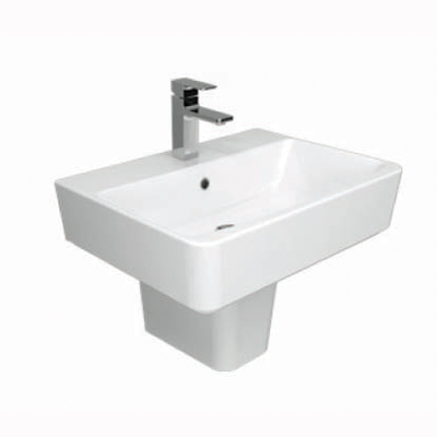 Chậu lavabo chân lửng American 0507W-WT/0707-WT (NK)