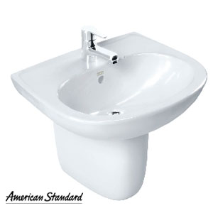 Chậu lavabo dương bàn American Standard WP-F411 (420x420x150) - Image 3