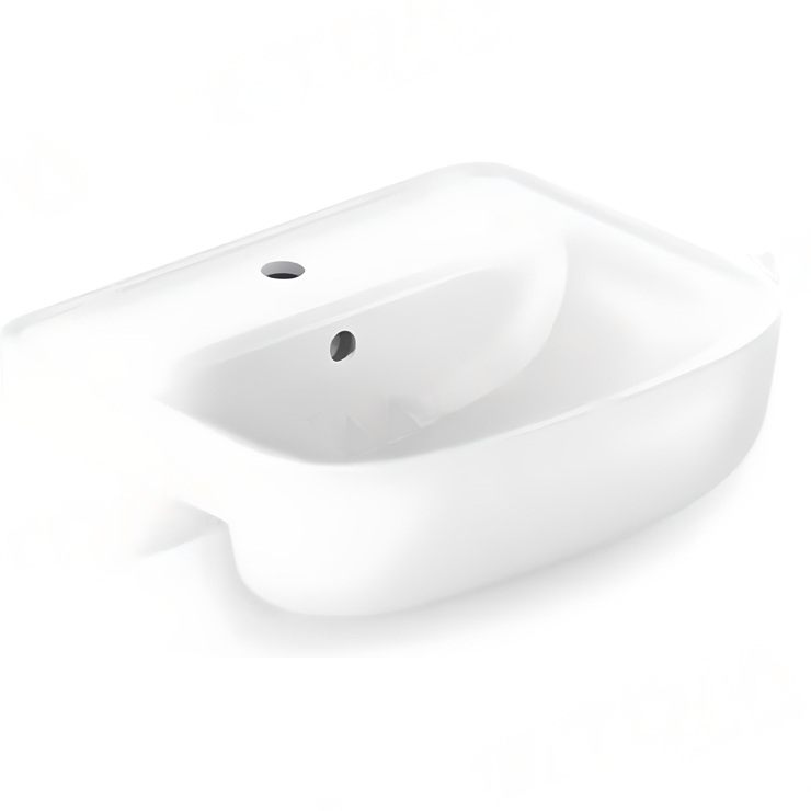 Chậu lavabo dương bàn American Standard WP-F412 (380x550x150) - Image 3